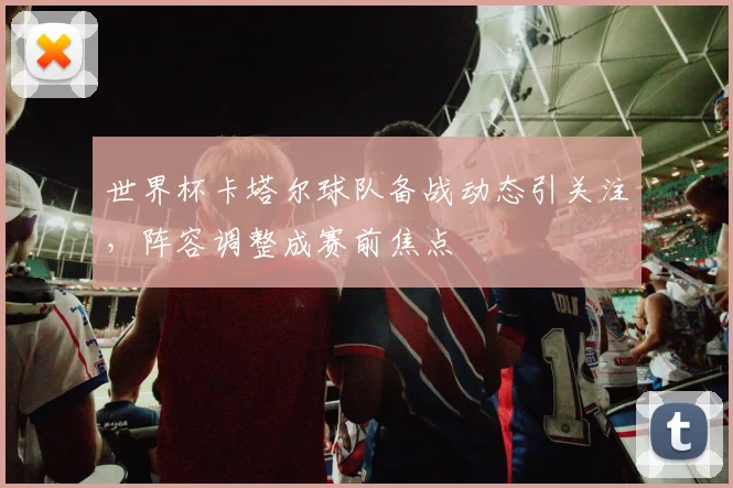 世界杯卡塔尔球队备战动态引关注,阵容调整成赛前焦点